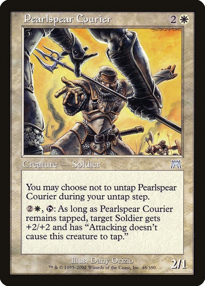Image for Pearlspear Courier (Onslaught) (48) - Magic: The Gathering