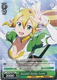 Image for Reliable Guide, Leafa (Sword Art Online) (SAO/S20-E028 R) - Weiss Schwarz