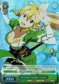 Image for Reliable Guide, Leafa (SP) (Sword Art Online) (SAO/S20-E028SP SP) - Weiss Schwarz