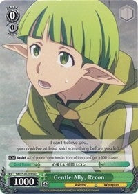 Image for Gentle Ally, Recon (Sword Art Online) (SAO/S20-E033 U) - Weiss Schwarz
