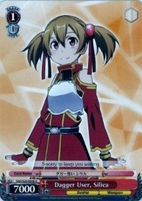 Image for Dagger User, Silica (Sword Art Online) (SAO/S20-E058 U) - Weiss Schwarz