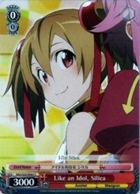 Image for Like an Idol, Silica (Sword Art Online) (SAO/S20-E063 C) - Weiss Schwarz