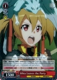 Image for Silica Leaves the Party (Sword Art Online) (SAO/S20-E064 C) - Weiss Schwarz