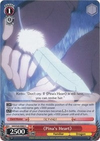 Image for Pina's Heart (Sword Art Online) (SAO/S20-E065 C) - Weiss Schwarz
