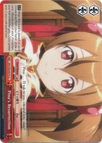 Image for Pina's Resurrection (Sword Art Online) (SAO/S20-E074 CC) - Weiss Schwarz