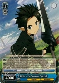 Image for Kirito - For Someone Special (Sword Art Online) (SAO/S20-E080 R) - Weiss Schwarz