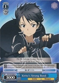 Image for Kirito's Strong Bond (Sword Art Online) (SAO/S20-E085 U) - Weiss Schwarz