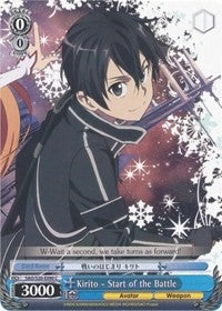 Image for Kirito - Start of the Battle (Sword Art Online) (SAO/S20-E090 C) - Weiss Schwarz