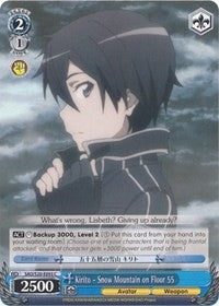 Image for Kirito - Snow Mountain on Floor 55 (Sword Art Online) (SAO/S20-E093 C) - Weiss Schwarz