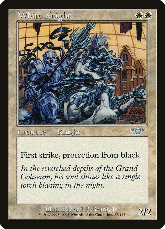 Image for White Knight (Legions) (27) - Magic: The Gathering