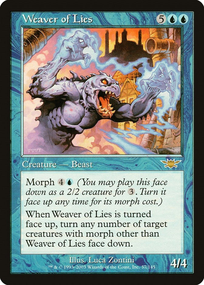 Image for Weaver of Lies (Legions) (57) - Magic: The Gathering