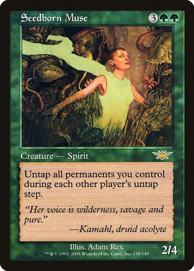 Image for Seedborn Muse (Legions) (138) - Magic: The Gathering