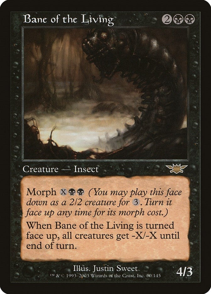 Image for Bane of the Living (Legions) (60) - Magic: The Gathering