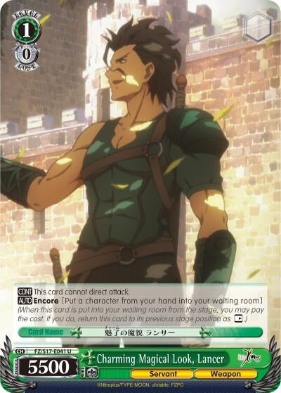 Image for Charming Magical Look, Lancer (Fate/Zero) (FZ/S17-E041 U) - Weiss Schwarz