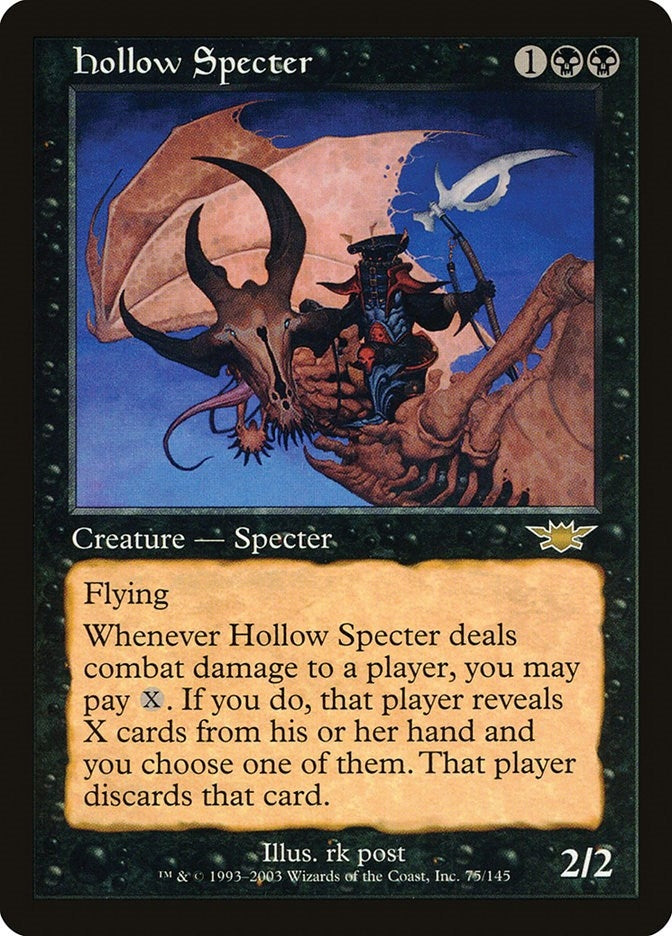 Image for Hollow Specter (Legions) (75) - Magic: The Gathering