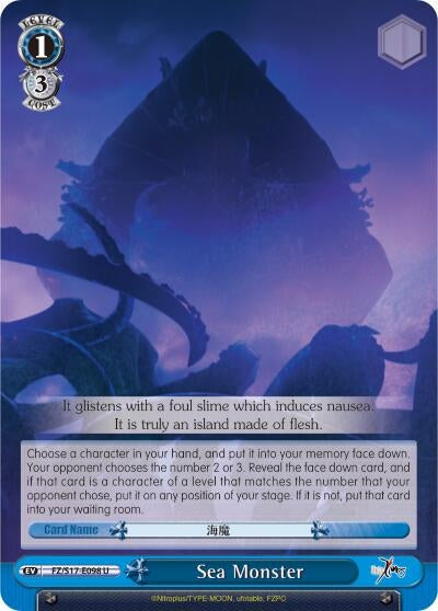 Image for Sea Monster (Fate/Zero) (FZ/S17-E098 U) - Weiss Schwarz