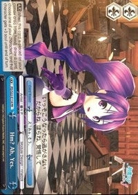 Image for Hm? Ah, Yes. (Hatsune Miku -Project DIVA- f) (PD/S22-E114 PR) - Weiss Schwarz