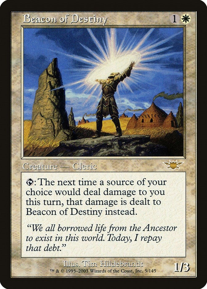 Image for Beacon of Destiny (Legions) (5) - Magic: The Gathering