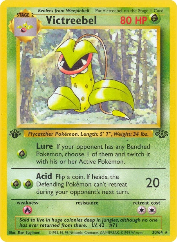 Image for Victreebel (30) (Jungle) (30/64) - Pokemon