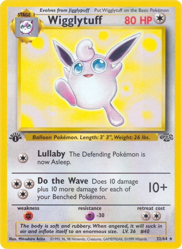 Image for Wigglytuff (32) (Jungle) (32/64) - Pokemon