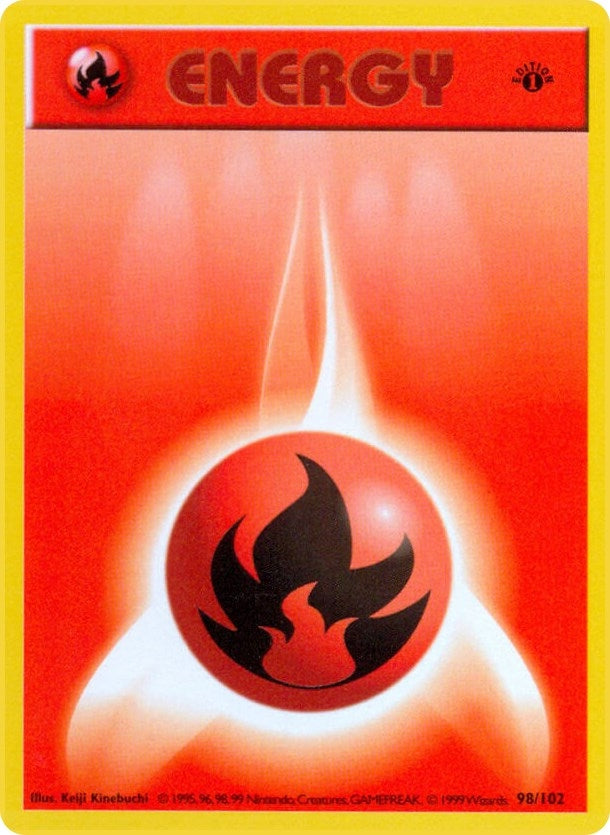 Image for Fire Energy (Base Set (Shadowless)) (098/102) - Pokemon