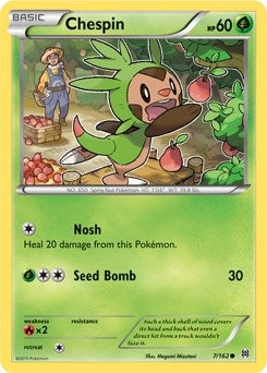 Image for Chespin (7) (XY - BREAKthrough) (7/162) - Pokemon