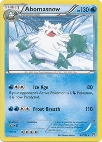 Image for Abomasnow (XY - BREAKthrough) (40/162) - Pokemon