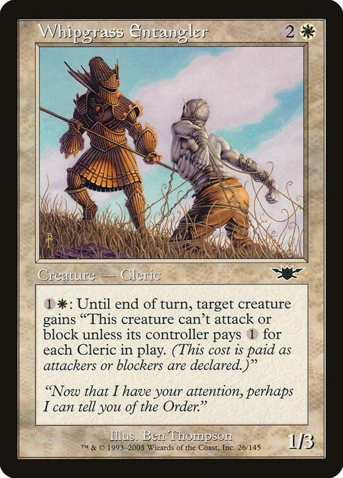 Image for Whipgrass Entangler (Legions) (26) - Magic: The Gathering
