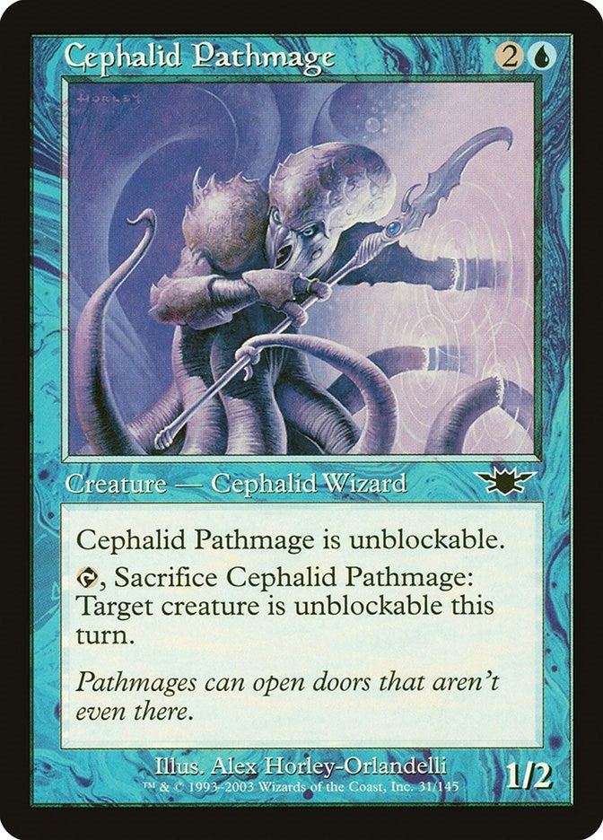 Image for Cephalid Pathmage (Legions) (31) - Magic: The Gathering