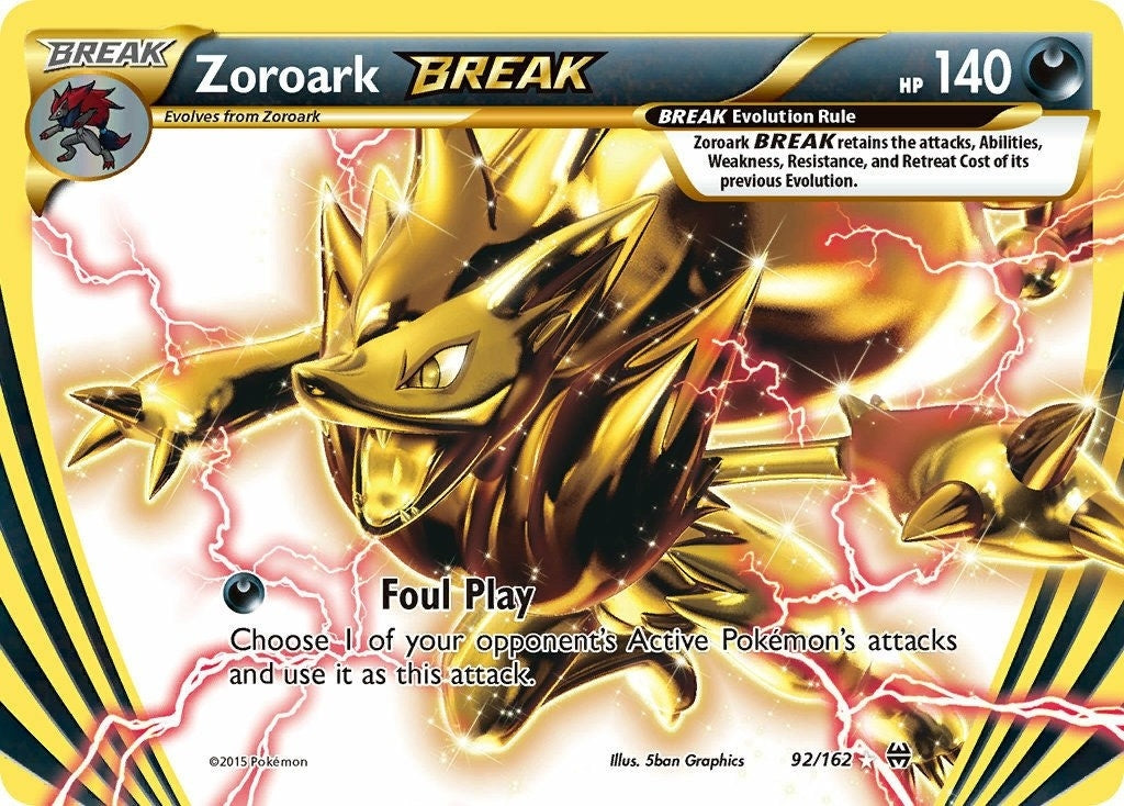 Image for Zoroark BREAK (XY - BREAKthrough) (92/162) - Pokemon