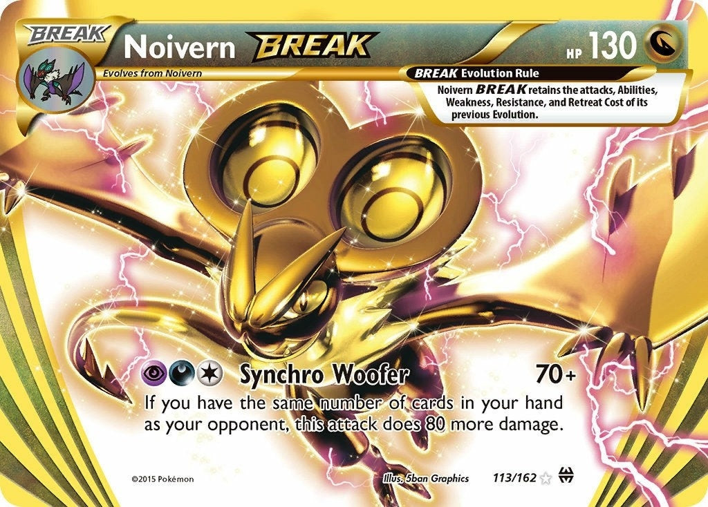 Image for Noivern BREAK (XY - BREAKthrough) (113/162) - Pokemon