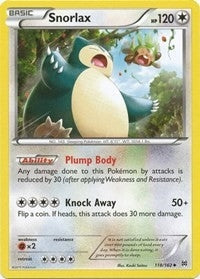 Image for Snorlax (XY - BREAKthrough) (118/162) - Pokemon