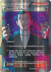 Image for Giovanni's Scheme (Full Art) (XY - BREAKthrough) (162/162) - Pokemon