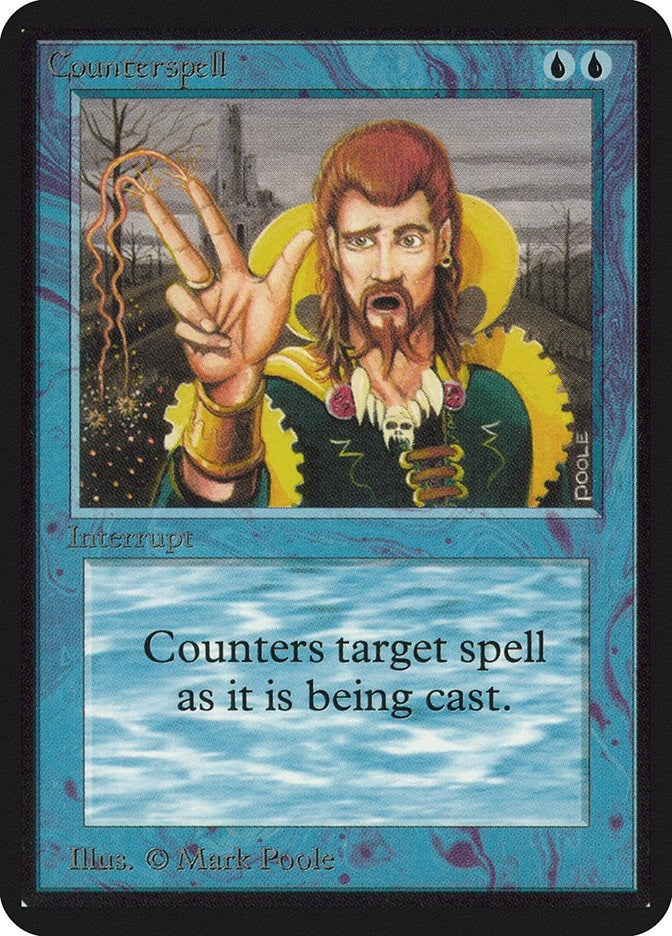 Image for Counterspell (Alpha Edition) - Magic: The Gathering