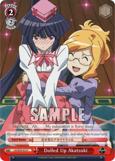 Image for Dolled Up Akatsuki (LOG HORIZON) (LH/SE20-E23 C) - Weiss Schwarz