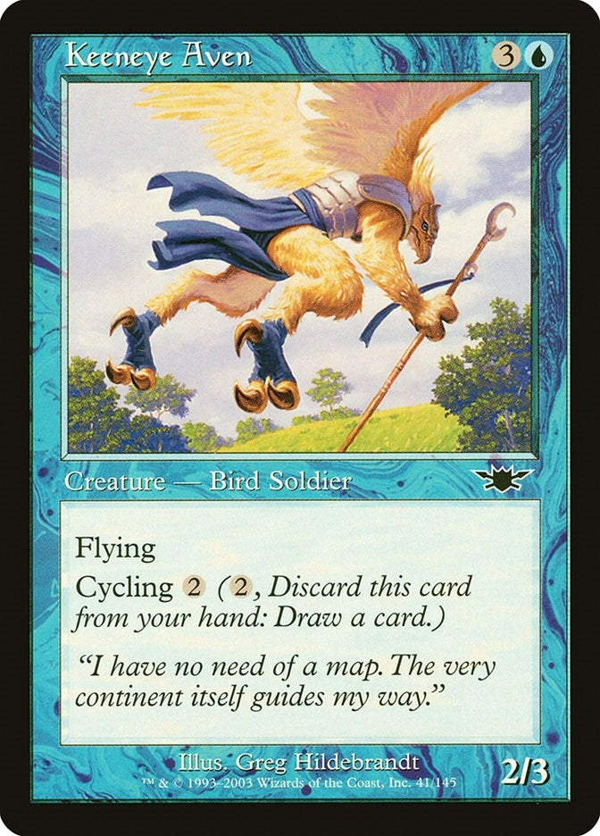 Image for Keeneye Aven (Legions) (41) - Magic: The Gathering
