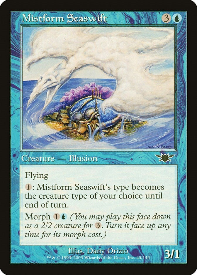 Image for Mistform Seaswift (Legions) (45) - Magic: The Gathering