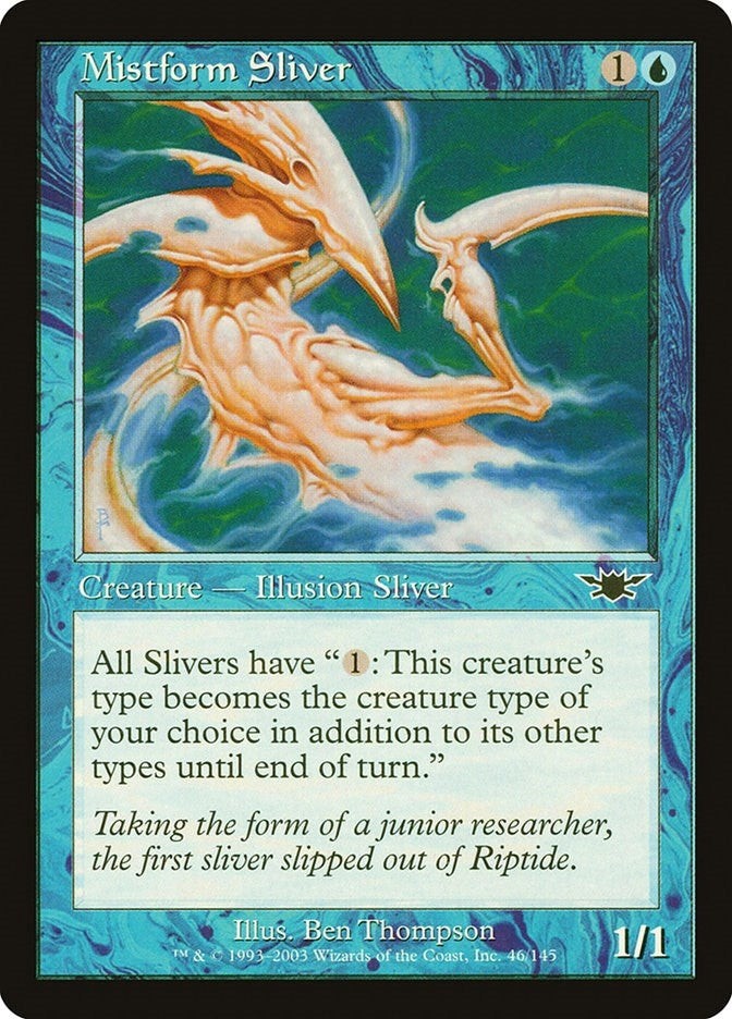 Image for Mistform Sliver (Legions) (46) - Magic: The Gathering