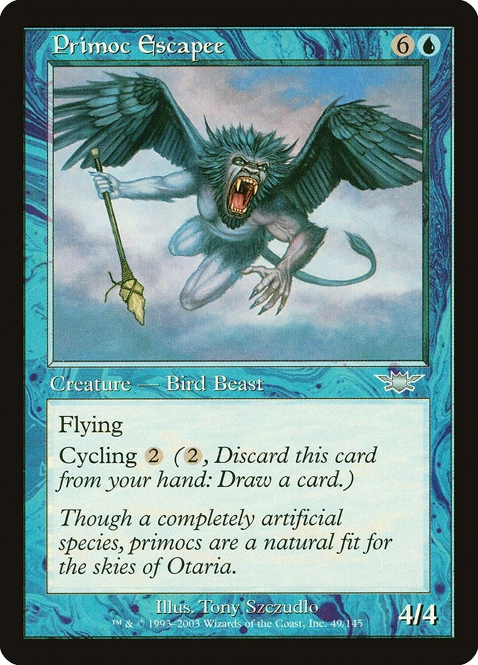 Image for Primoc Escapee (Legions) (49) - Magic: The Gathering