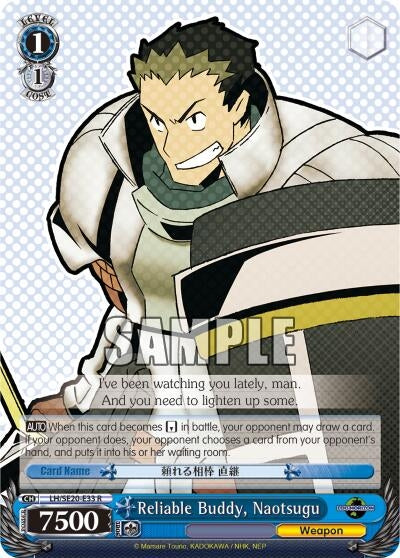 Image for Reliable Buddy, Naotsugu (LOG HORIZON) (LH/SE20-E33 R) - Weiss Schwarz