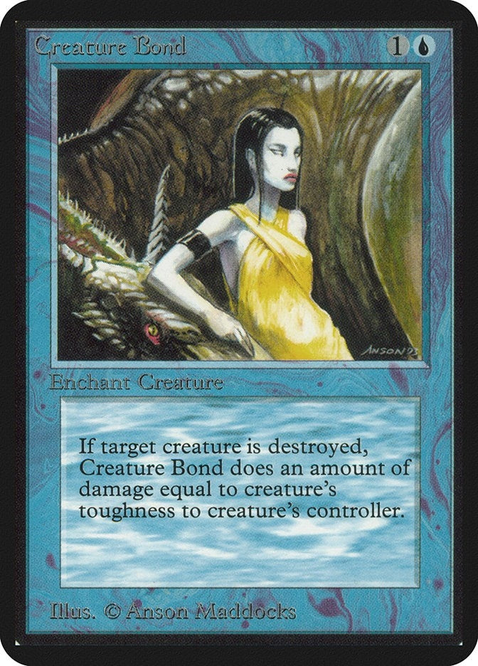 Image for Creature Bond (Alpha Edition) - Magic: The Gathering