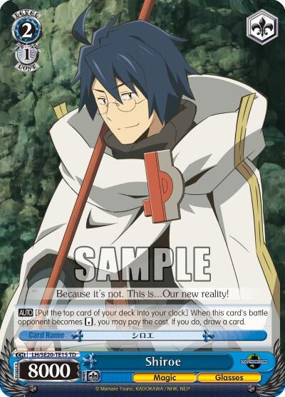 Image for Shiroe (LOG HORIZON) (LH/SE20-TE15 TD) - Weiss Schwarz