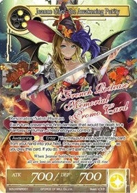 Image for Jeanne d'Arc, the Awakening Purity (Halloween Promo) (Promo Cards) (SOUVENIR001) - Force of Will