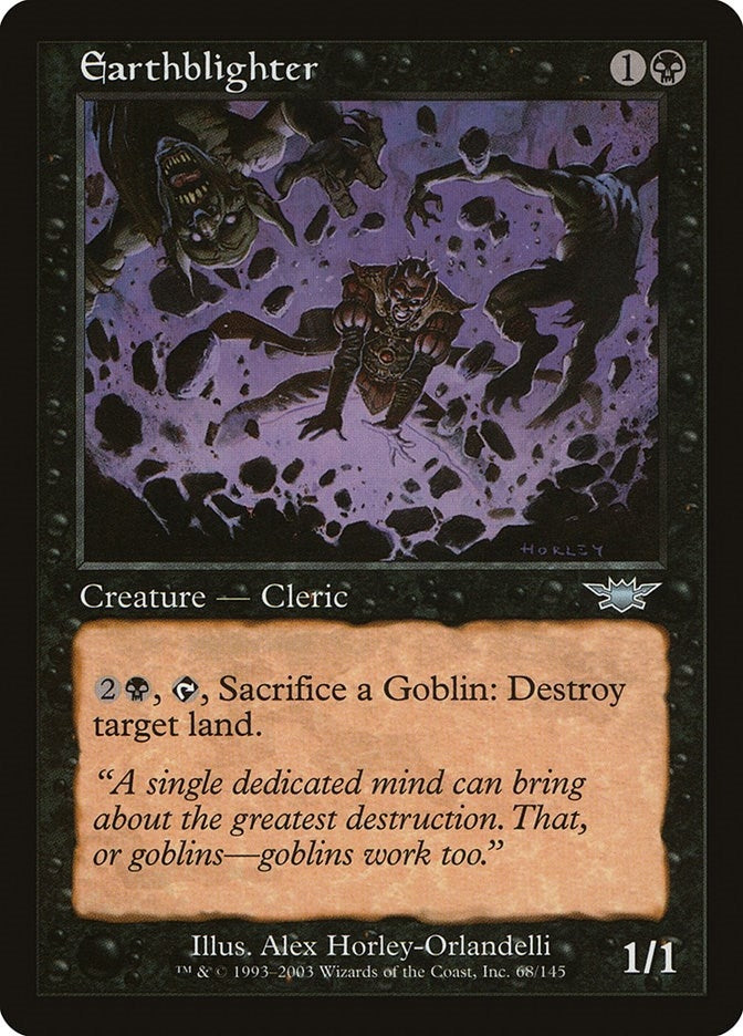 Image for Earthblighter (Legions) (68) - Magic: The Gathering