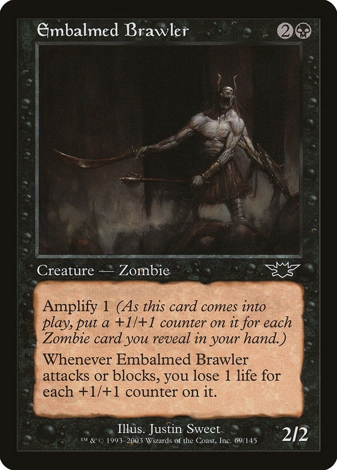 Image for Embalmed Brawler (Legions) (69) - Magic: The Gathering