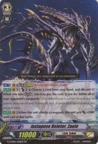 Image for Juxtapose Deletor, Zaele (G-CMB01: Vanguard & Deletor) (G-CMB01/008EN) - Cardfight Vanguard