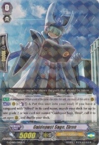Image for Guidepost Sage, Elron (G-CMB01: Vanguard & Deletor) (G-CMB01/019EN) - Cardfight Vanguard