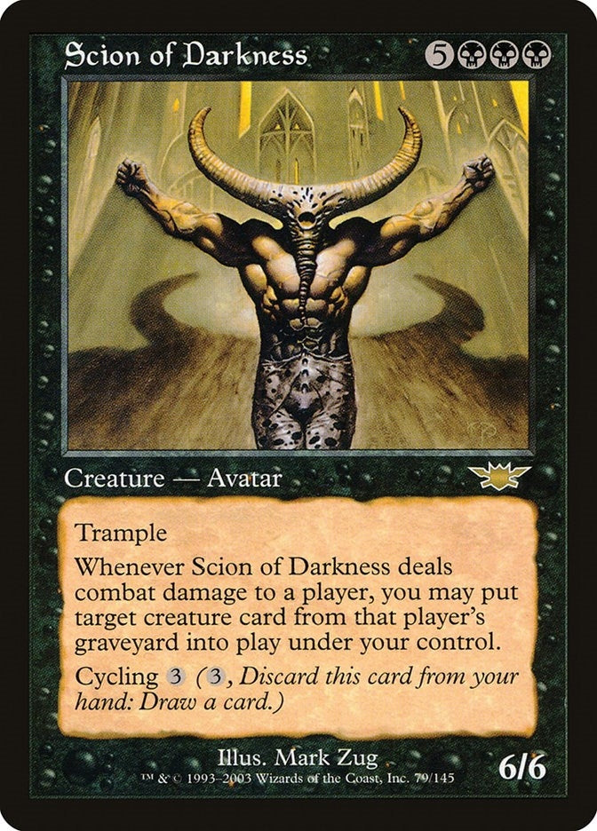 Image for Scion of Darkness (Legions) (79) - Magic: The Gathering