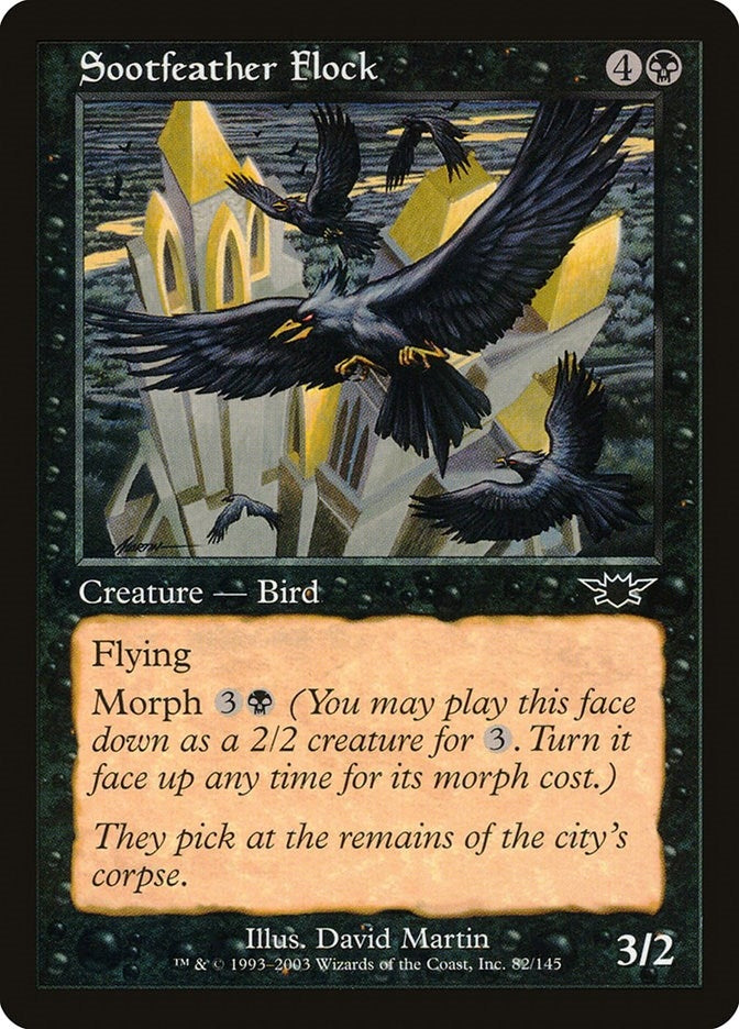 Image for Sootfeather Flock (Legions) (82) - Magic: The Gathering
