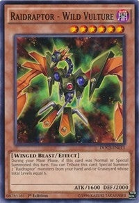 Image for Raidraptor - Wild Vulture (Dimension of Chaos) (DOCS-EN013) - YuGiOh